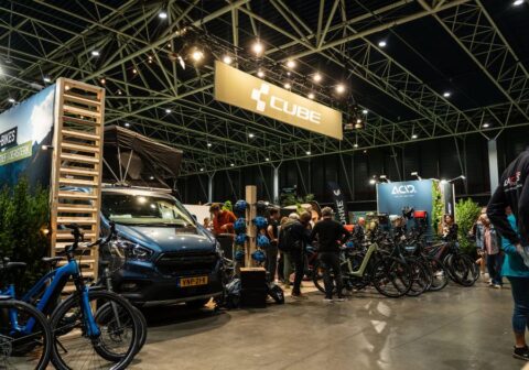 De fiets hoort bij kamperen: ontdek hal 12 op de Kampeer & Caravan Jaarbeurs